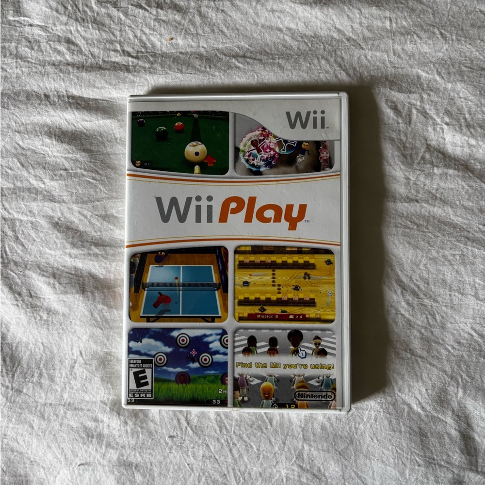 Nintendo Wii Play Game